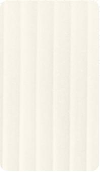 L136 Alabaster White Fluted Laminate 8x4 ft High Gloss 1 mm - PC 148