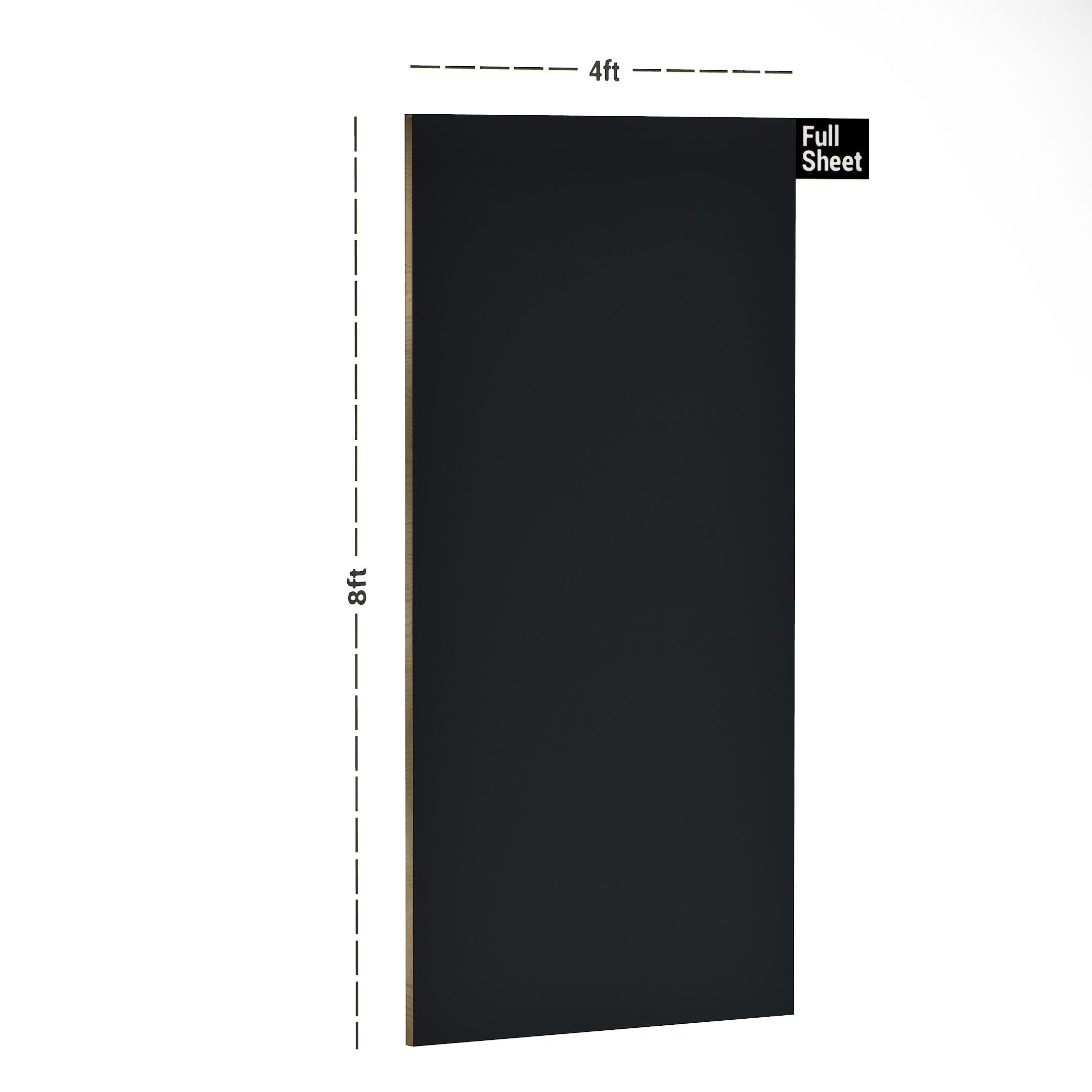 Evening Grey Plain Laminate 8x4 ft Suede 1 mm - PC 32