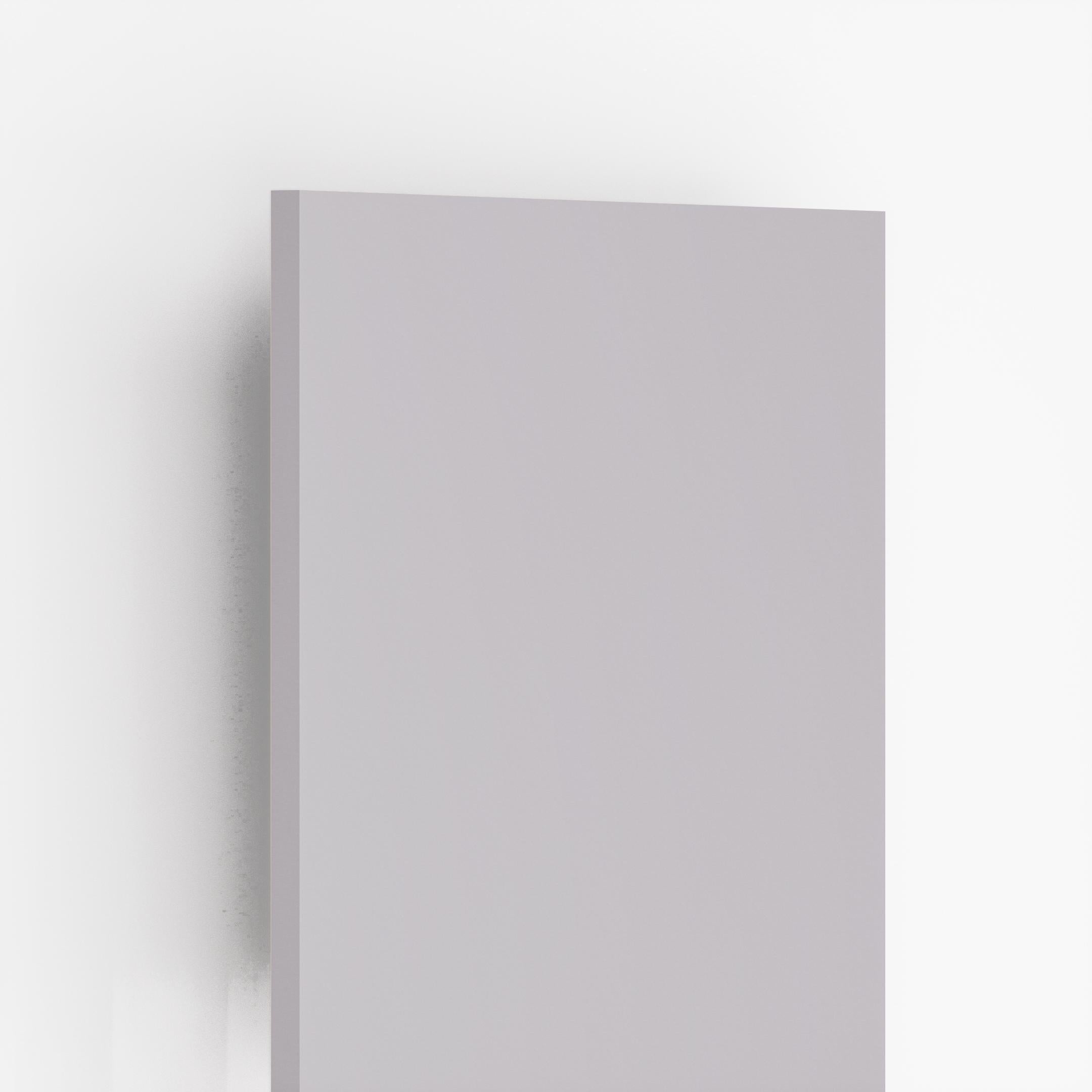 Grey Plain Laminate 8x4 ft Suede 1 mm - PC 55