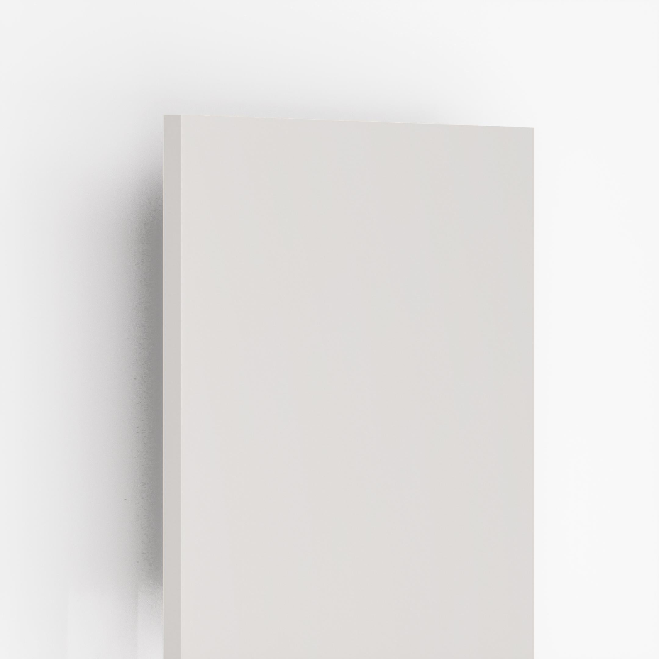 L109 Pearl Ivory Plain Laminate 8x4 ft Suede 1 mm - PC 66