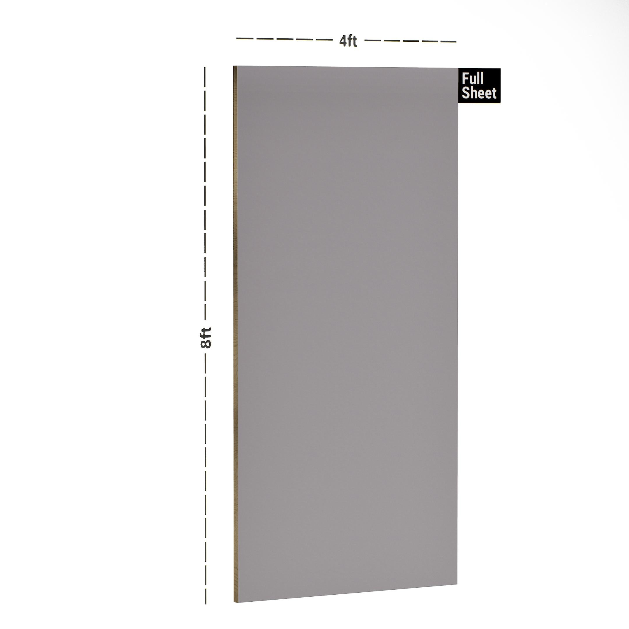 Fine Auburn Plain Laminate 8x4 ft Suede 1 mm - PC 74