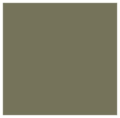 Army Green Plain Laminate 8x4 ft Suede 1 mm - PC 95