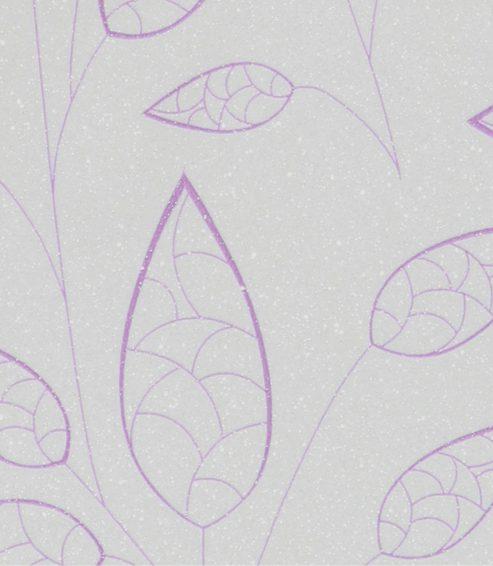 Foxtort PVC Pattern Blume Contemporary Leaf Designer Laminate 8x4 ft Texture 1.25 mm - PDG 865