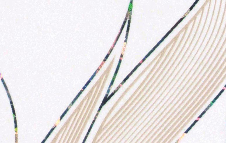 Foxtort PVC Micro Fibers Hologram Light Designer Laminate 8x4 ft Texture 1.25 mm - PDG 931