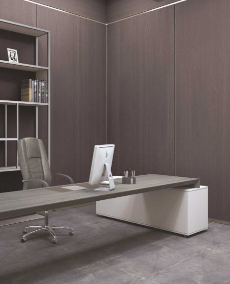 Barcelona Dark Grey Wood Laminate 8x4 ft Texture 1 mm - POV 7126