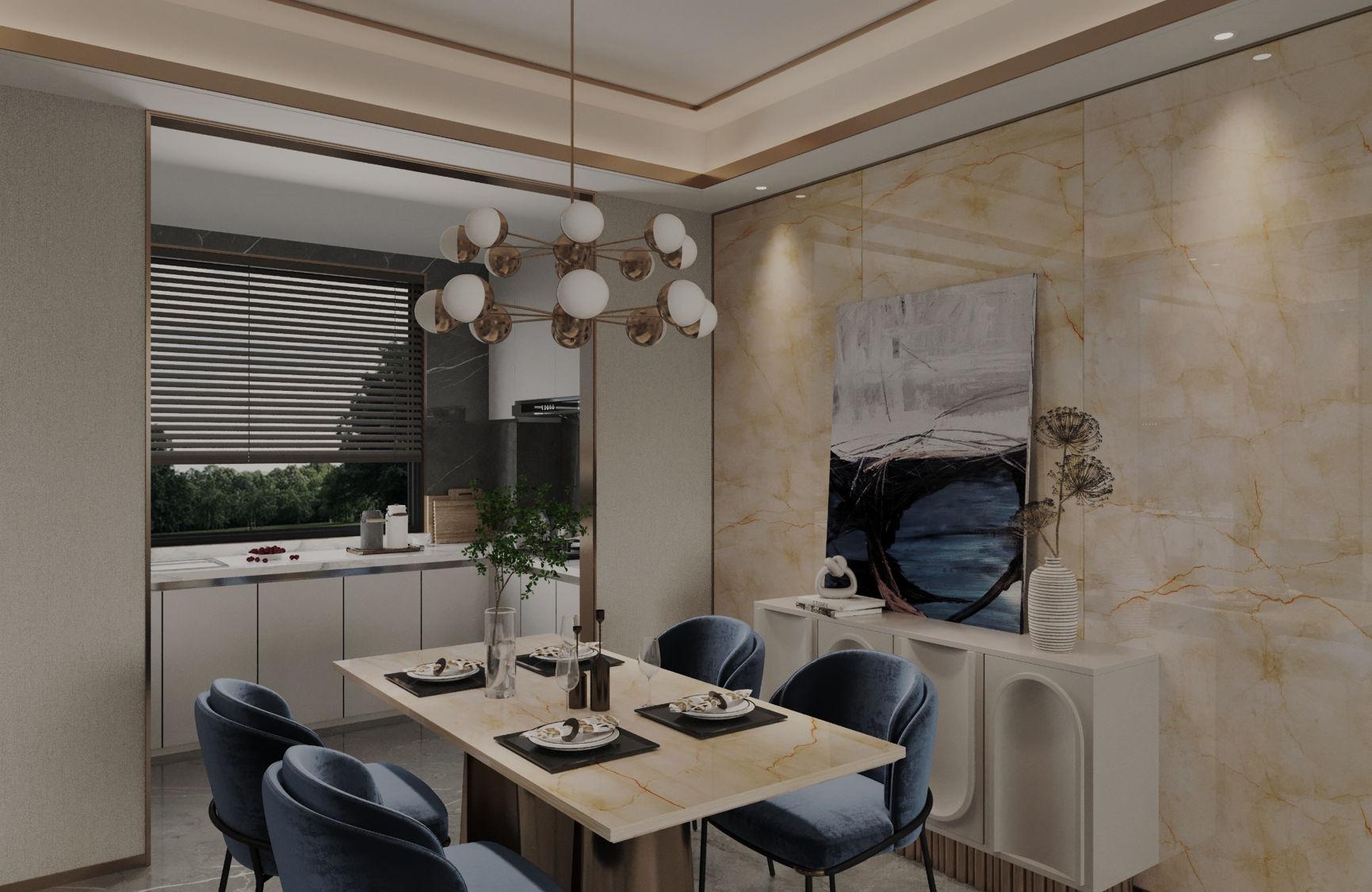 Deep texture Marble & Stone Laminate 8x4 ft 1.25 mm - PU 1721