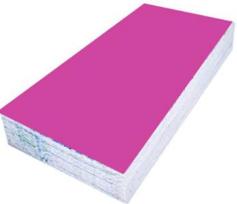 Plain Laminate 8x4 ft Glossy 1.2 mm - Pink 8