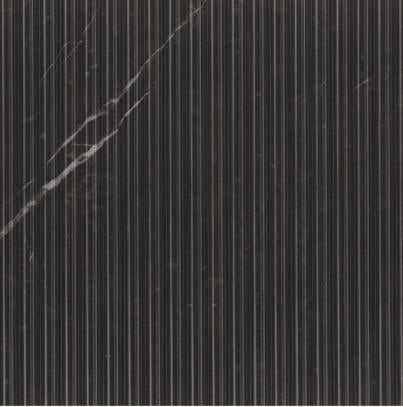 RD 2210 8 ft x 4 ft Marble High Gloss Finish Bump Fluted Acrylic Laminate - 3 mm