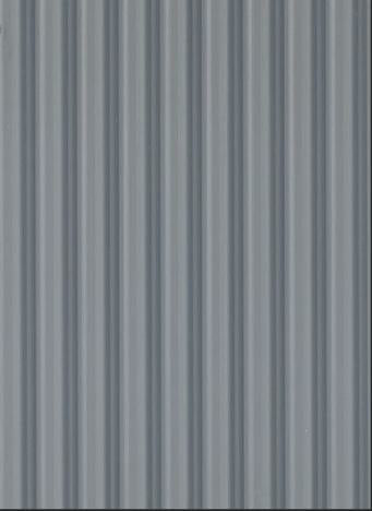 RD 2227 8 ft x 4 ft Solids High Gloss Finish Bump Fluted Acrylic Laminate - 3 mm