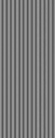 Graphite Fluted Laminate 8x2 ft High Gloss .2 mm - RL 2718