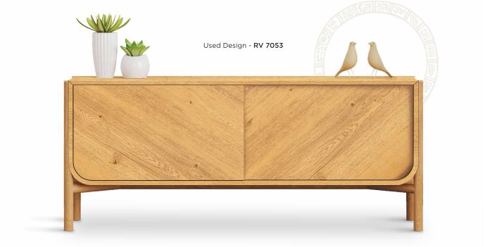 Oxford Teak Wood Laminate 8x4 ft Texture 1 mm - RV 7053