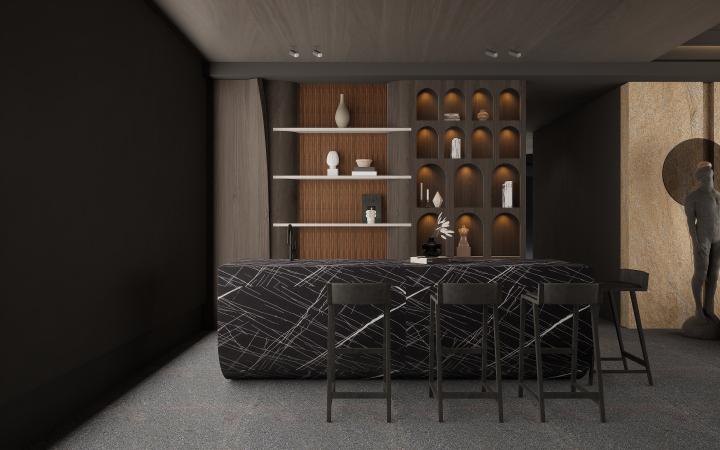 Marble & Stone Laminate 8x4 ft High Gloss 1.5 mm - R 323