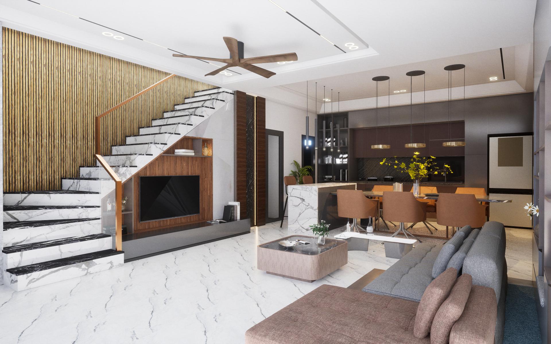 Marble & Stone Laminate 8x4 ft High Gloss 1.5 mm - R 332