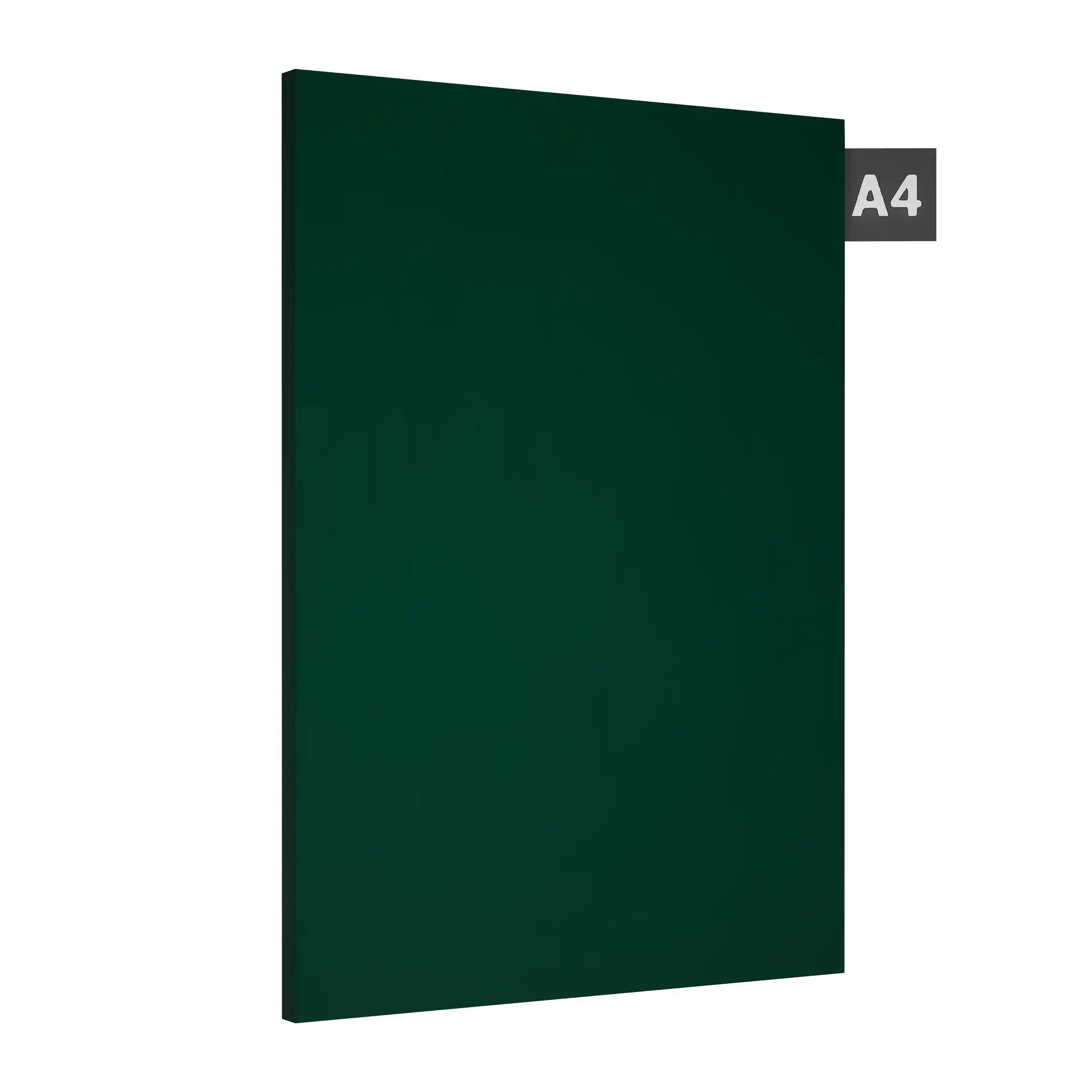Emerald Green Plain Laminate 8x4 ft Suede 1 mm - S1122 SF