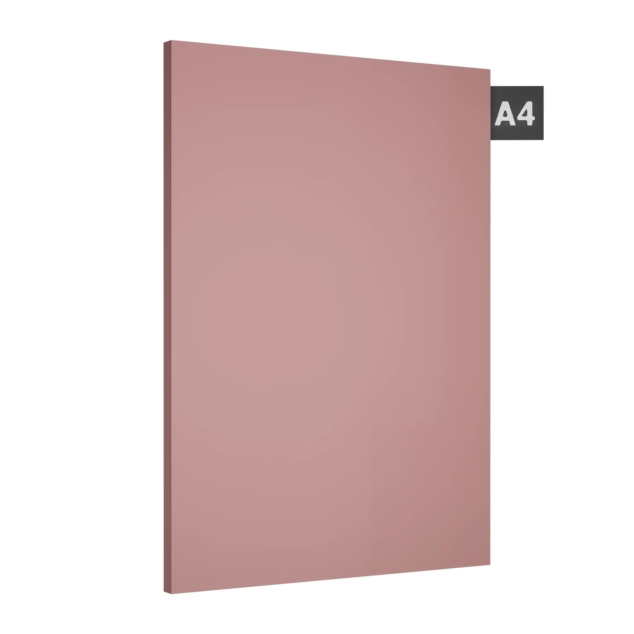 Blush Pink Plain Laminate 8x4 ft Suede 1 mm - S1251 SF