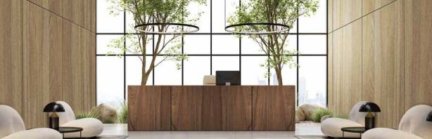 Treated Walnut Dark Wood Laminate 8x4 ft Suede 1 mm - S3401 SF