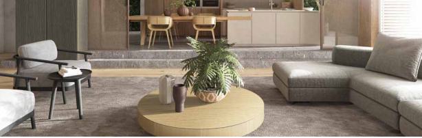 Cardiff Ash Wood Laminate 8x4 ft Suede 1 mm - S3733 SF