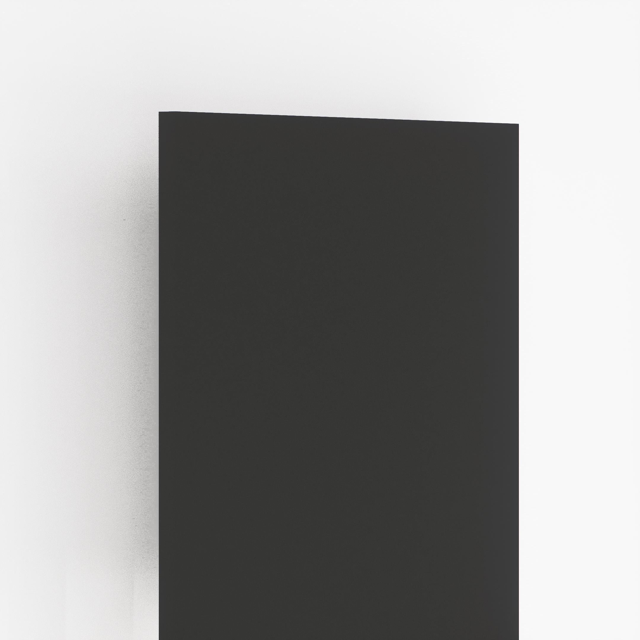 Dot Black Plain Laminate 8x4 ft High Gloss 1.5 mm - SA 126