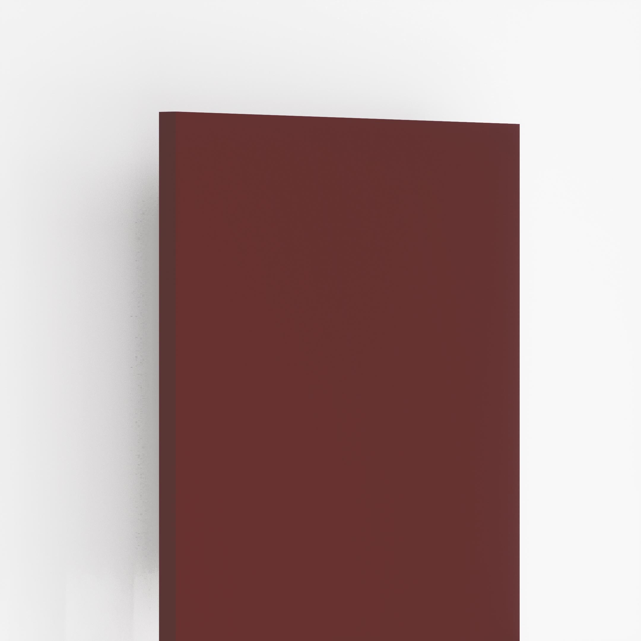 Red Dump Plain Laminate 8x4 ft High Gloss 1.5 mm - SA 127