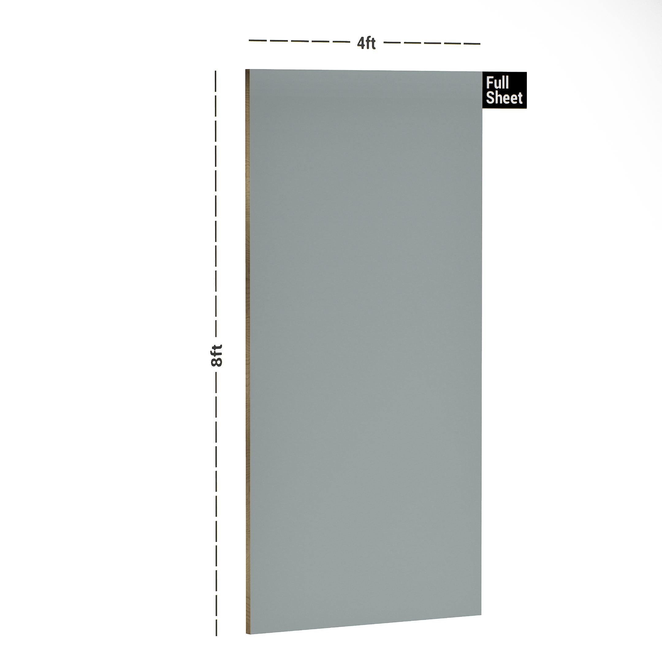 Teal Blue Plain Laminate 8x4 ft High Gloss 1.5 mm - SA 128