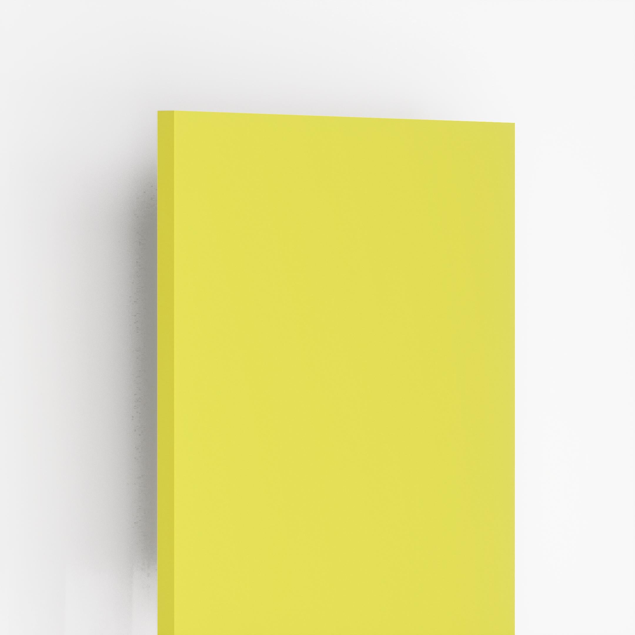 Yellow Plain Laminate 8x4 ft High Gloss 0.8 mm - SDL 1019