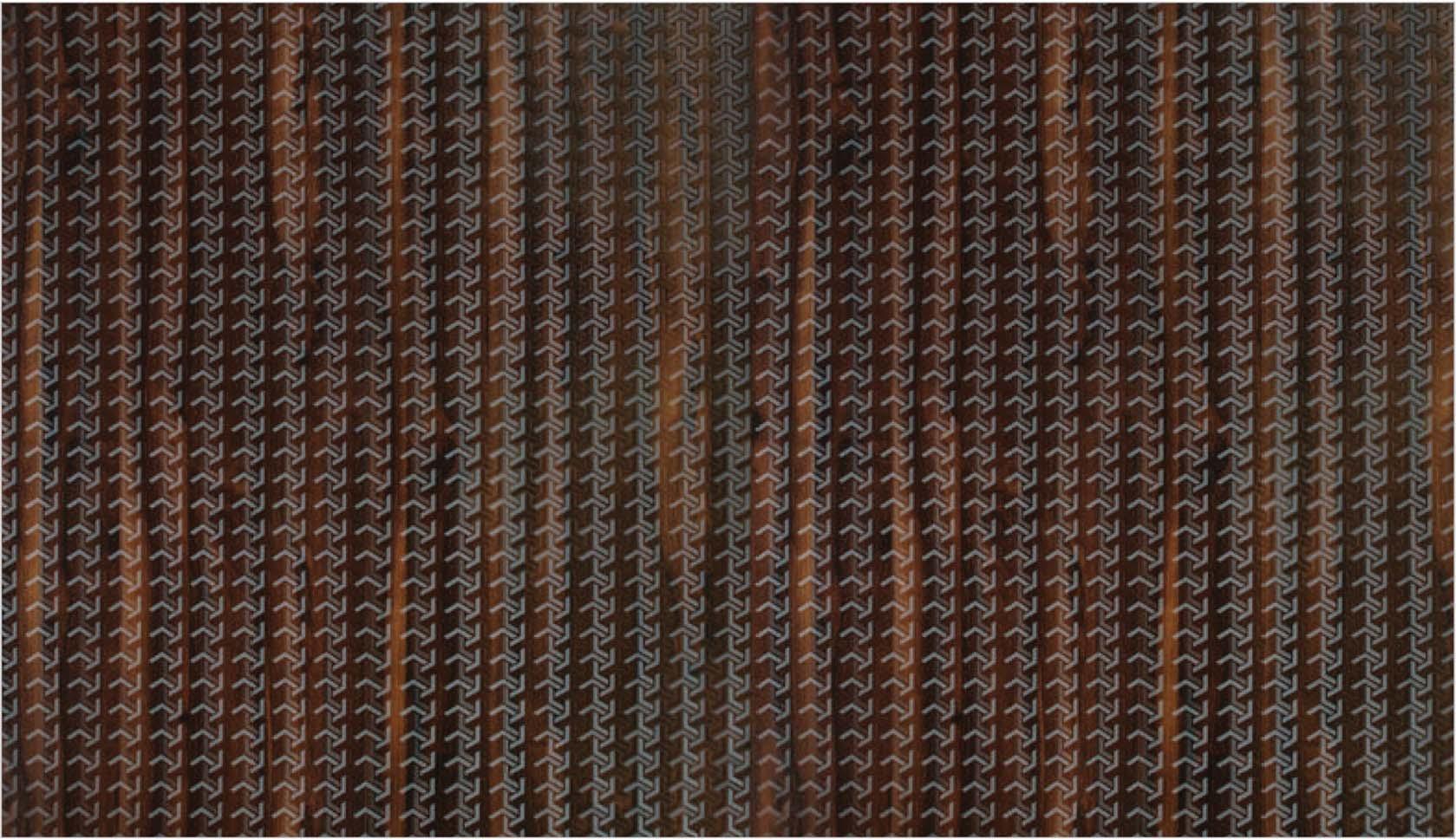 ASH VZ Brown Walnut Wood Laminate 8x4 ft Texture 0.8 mm - SDL 3018