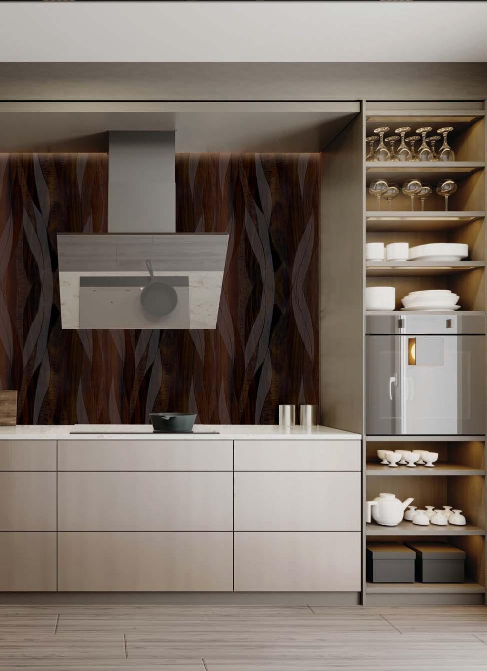 Dark Urban Oak Designer Laminate 8x4 ft Texture 0.8 mm - SDL 3022