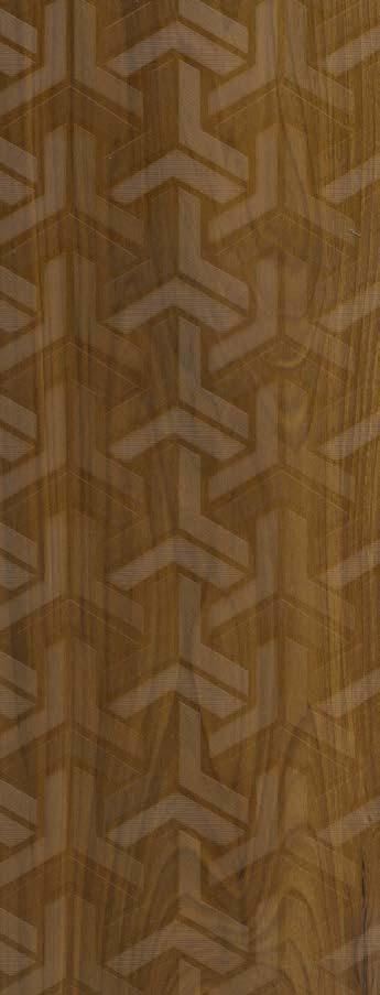 Skydecor T-PRO Cherry Walnut 8x4 ft Texture wood laminates Brown SDL_3035