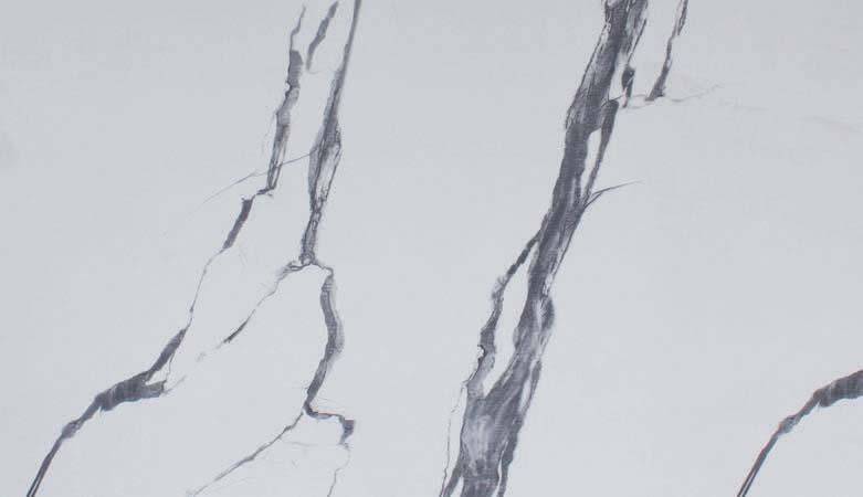 Statuario Marble & Stone Laminate 8x4 ft High Gloss 0.8 mm - SDL 4003
