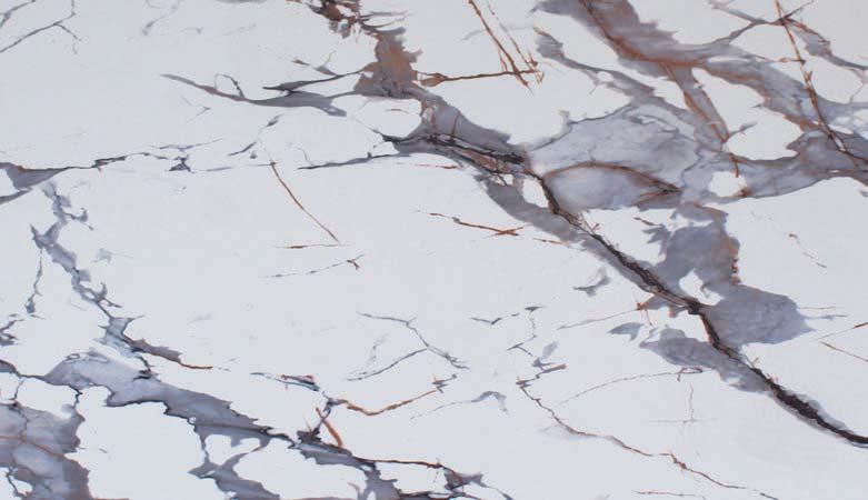 White Pietra Grey Marble & Stone Laminate 8x4 ft Texture 0.8 mm - SDL 4007