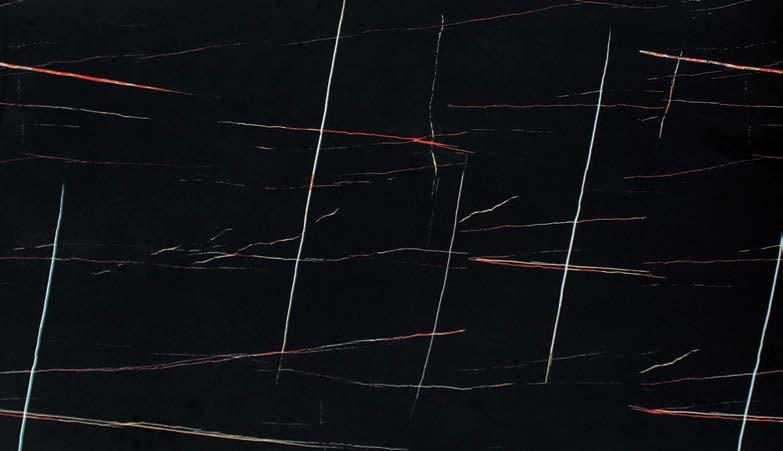 Black Mirage Marble & Stone Laminate 8x4 ft Texture 0.8 mm - SDL 4008