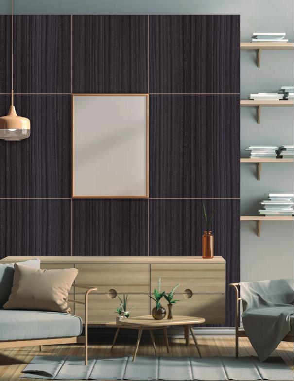 Colour Core PVC Wood Laminate 8x4 ft Texture 1.25 mm - SD 6063
