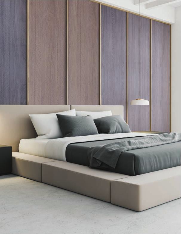 Colour Core PVC Wood Laminate 8x4 ft Texture 1.25 mm - SD 6070