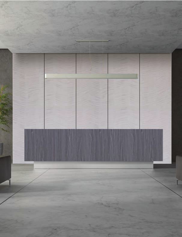 Colour Core PVC Wood Laminate 8x4 ft Texture 1.25 mm - SD 6071