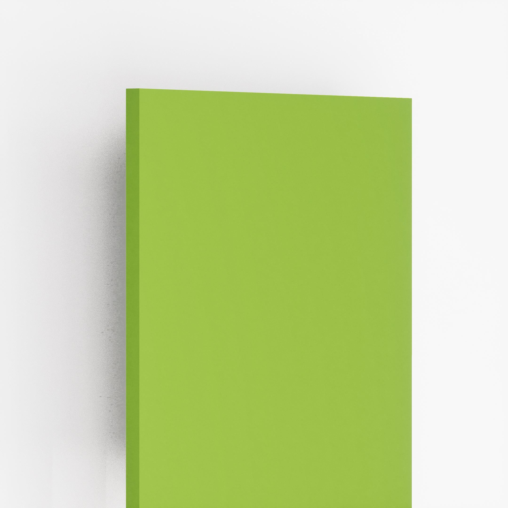 Parrot Green Plain Laminate 8x4 ft Suede 1 mm - SF 1020