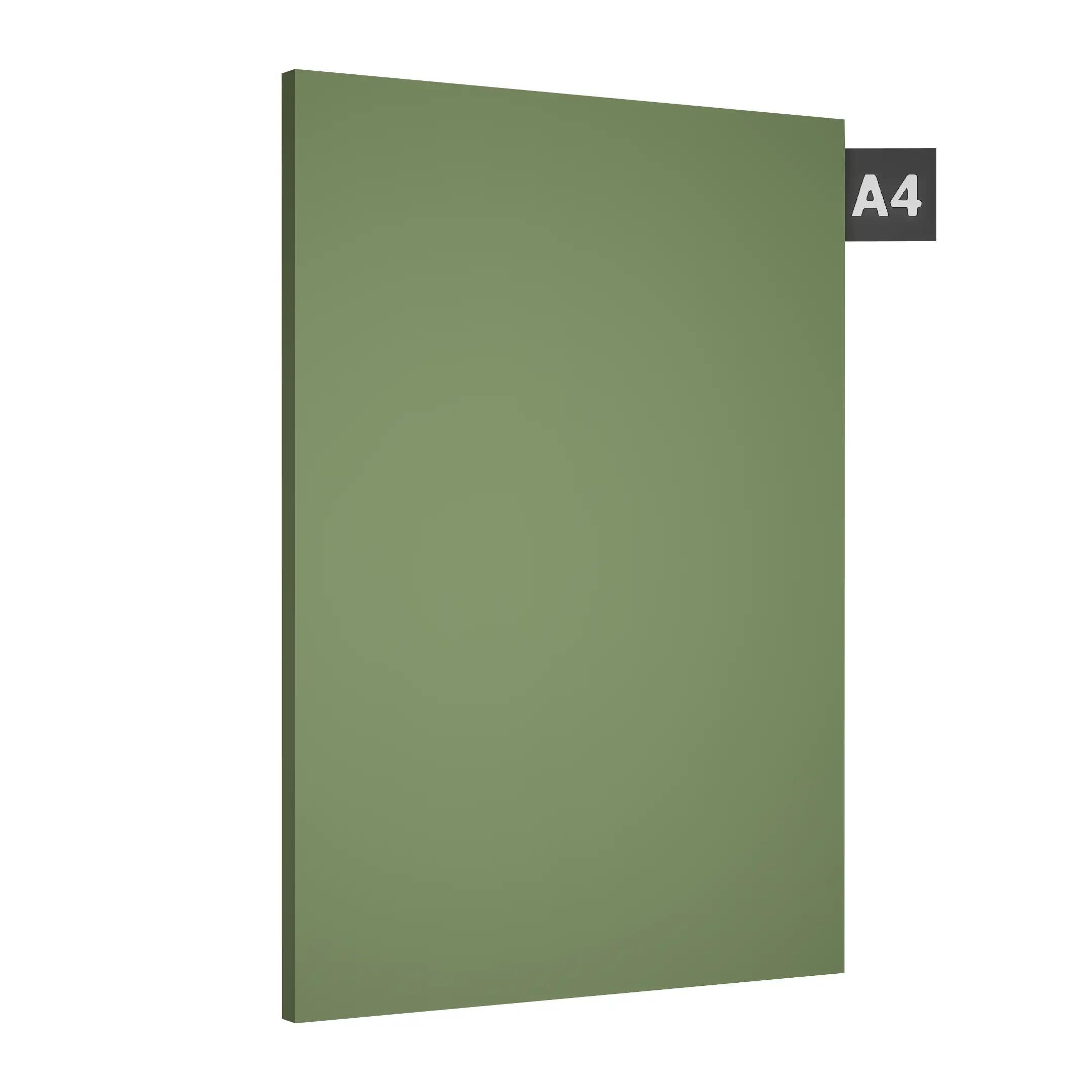 Jungle Green Plain Laminate 8x4 ft Suede 1 mm - SF 1022