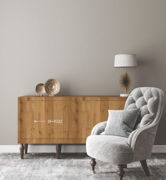 Nordic Pine Wood Laminate 8x4 ft Suede 1 mm - SF 1922