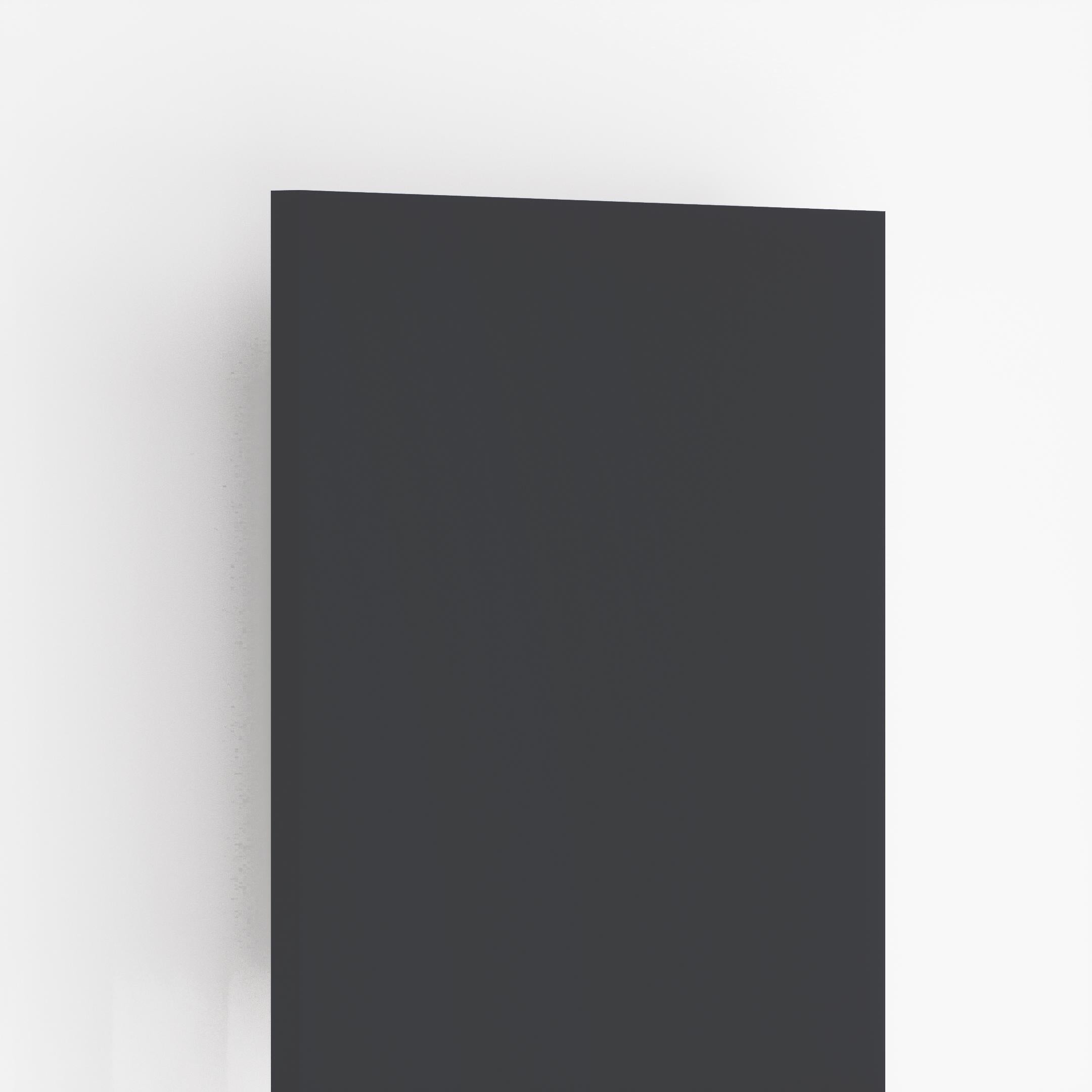 Charcoal Plain Laminate 8x4 ft Suede 1 mm - SF 206