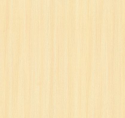 Brown wood grain laminate with suede finish and vertical wood pattern texture