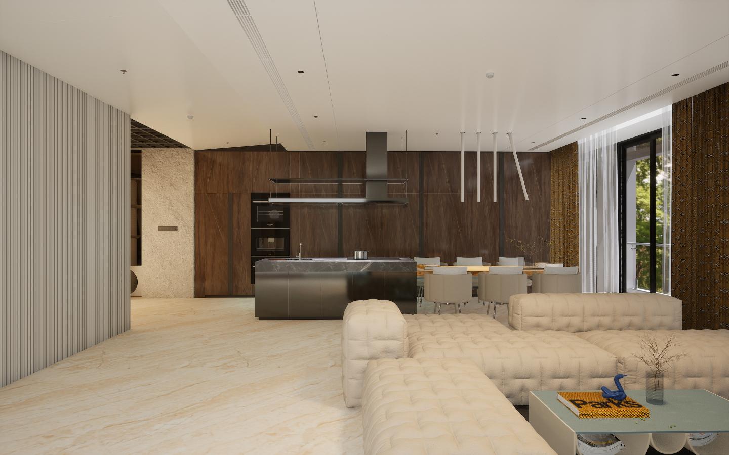 Dinara Apple Wood Laminate 8x4 ft Suede 1 mm - SF 5048