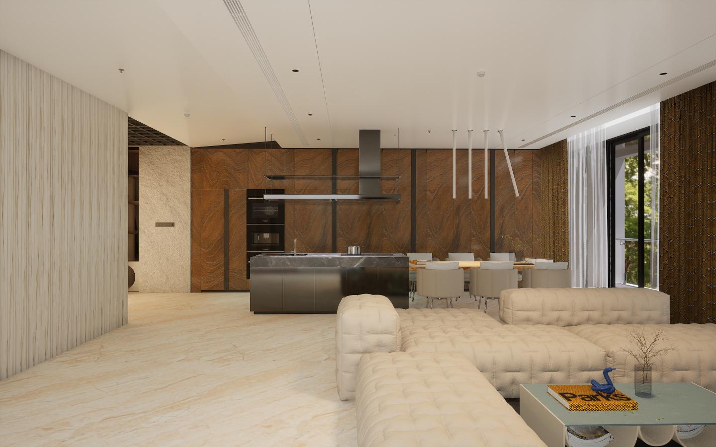 Tan Tokyo Ash Wood Laminate 8x4 ft Suede 1 mm - SF 5056