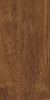 Brown wood grain laminate with suede finish and visible wood texture and pattern