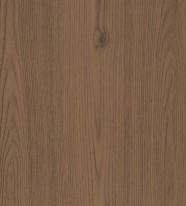 Brown wood grain laminate with suede finish and visible texture, showing wood pattern and grain details.