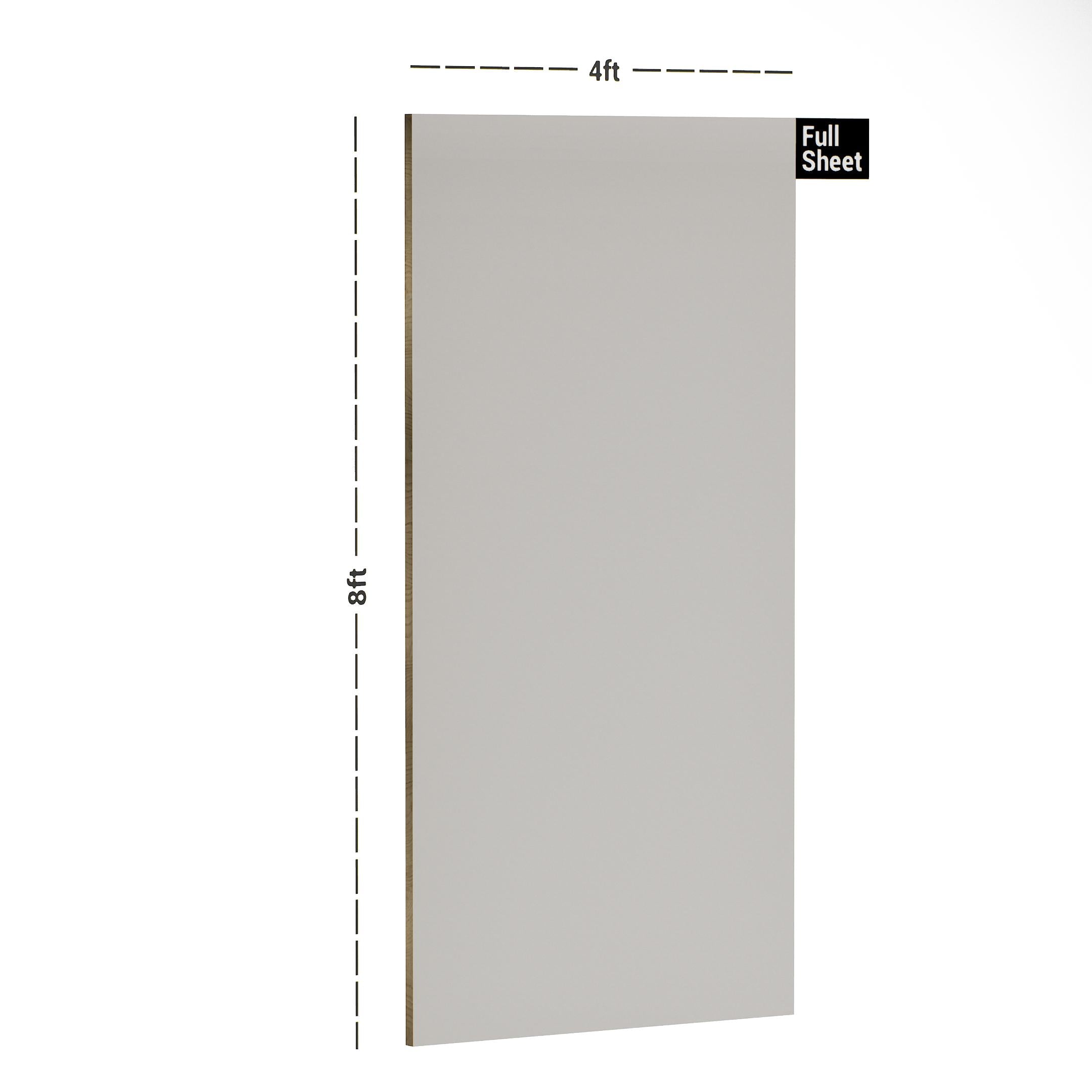 Beige Plain Laminate 8x4 ft High Gloss 1 mm - SG 1427