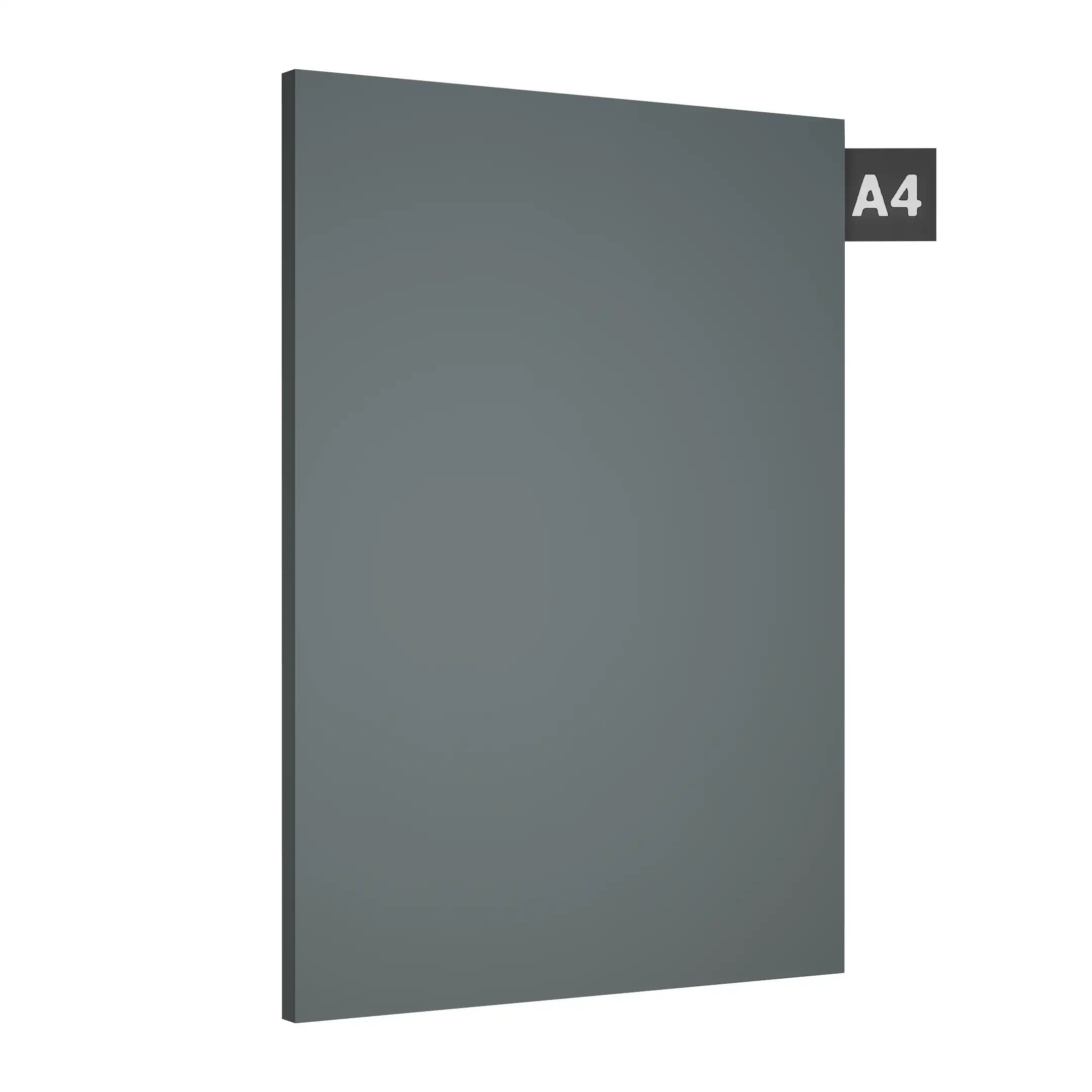 Slate Grey Plain Laminate 8x4 ft High Gloss 1 mm - SG 1431