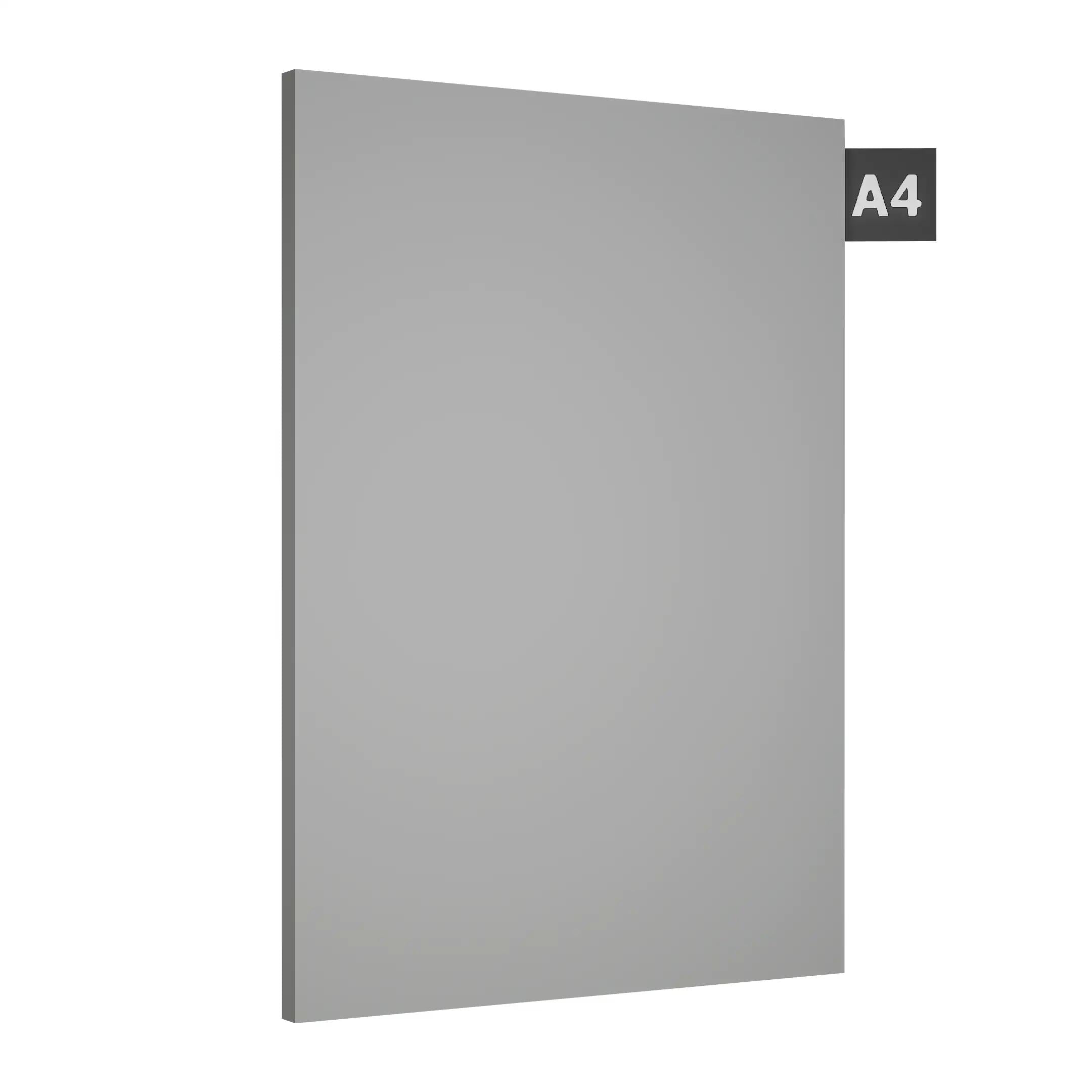 Light Grey Plain Laminate 8x4 ft High Gloss 1 mm - SG 1908