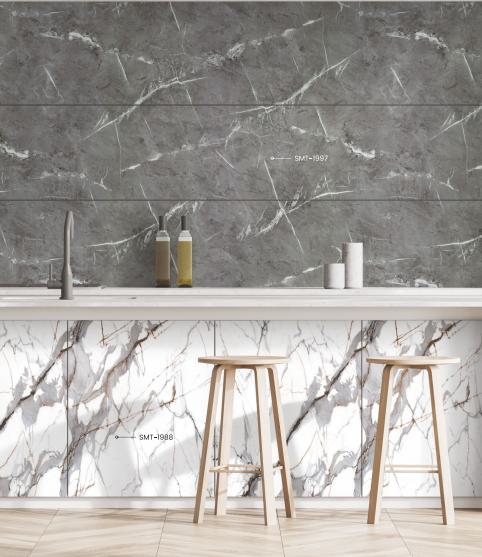 Celestial Emperador Marble & Stone Laminate 8x4 ft Matte 1 mm - SMT 1997