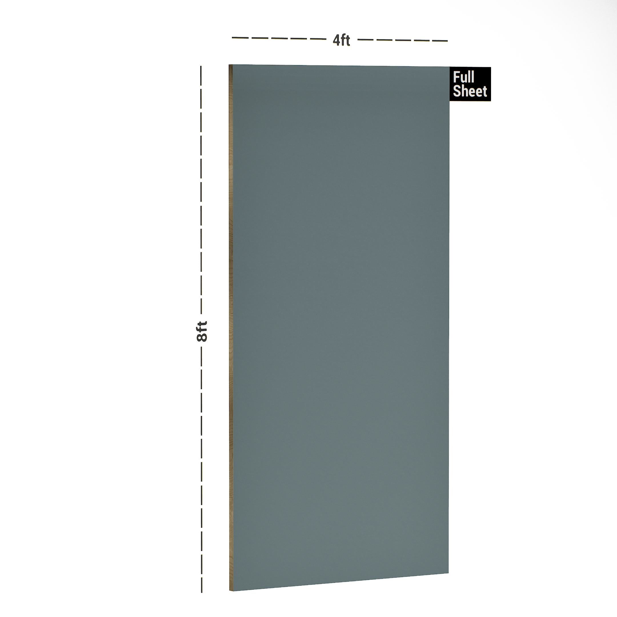 Thunder Green Plain Laminate 8x4 ft Super Matte 1 mm - SMT 230
