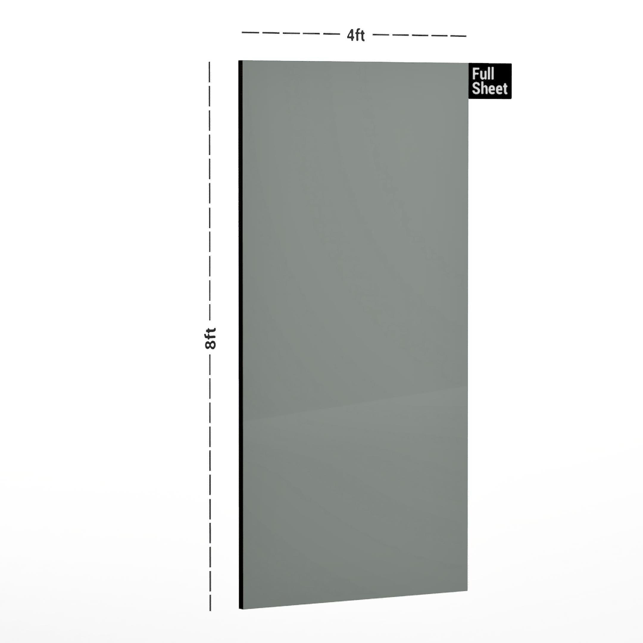 Castleton Grey Plain Laminate 8x4 ft Super Matte 1 mm - SMT 509
