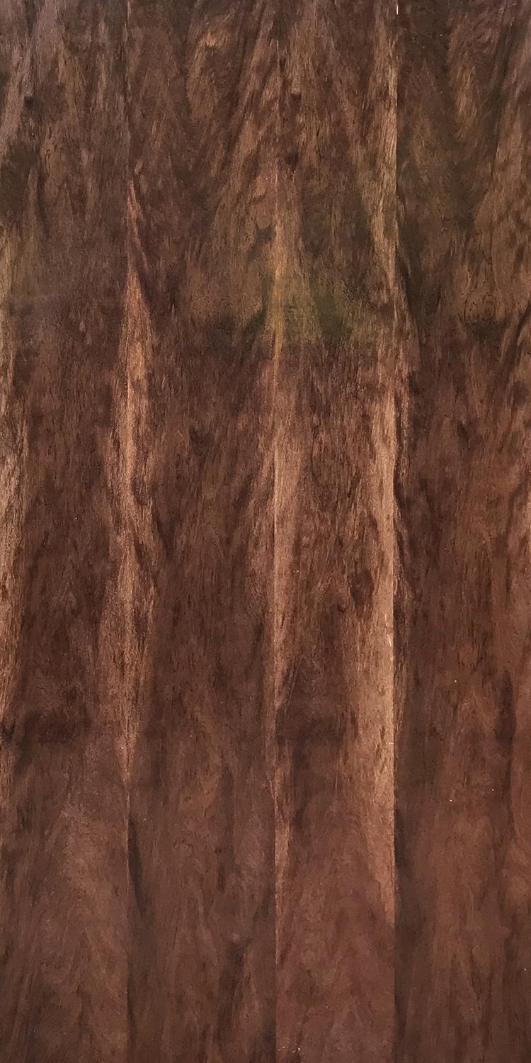 Smoked Afzelia 8 ft x 4 ft Smoked Veneer - 3.7 mm